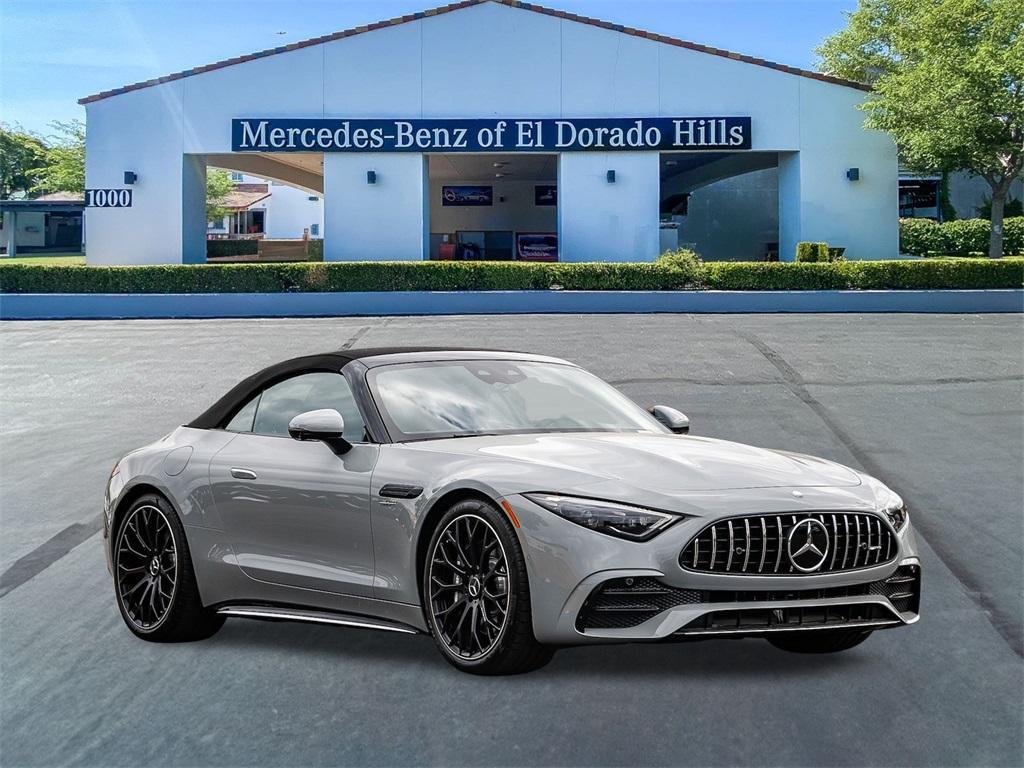 new 2025 Mercedes-Benz AMG SL 43 car, priced at $124,350