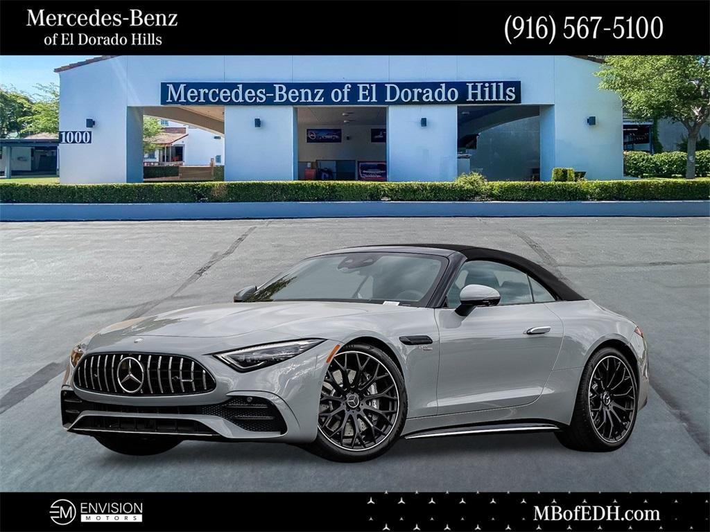 new 2025 Mercedes-Benz AMG SL 43 car, priced at $124,350