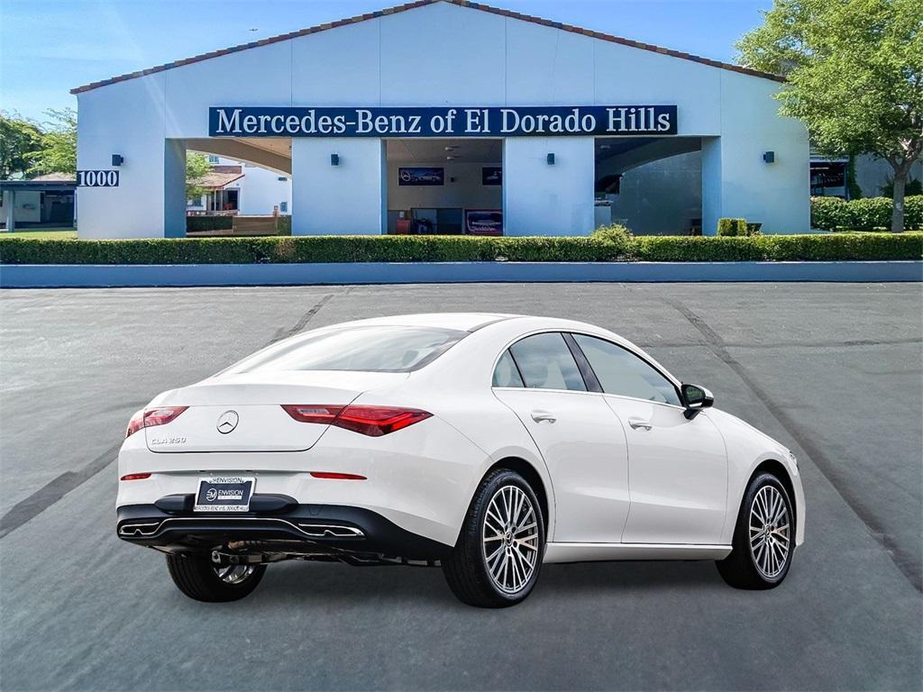 new 2025 Mercedes-Benz CLA 250 car, priced at $43,500