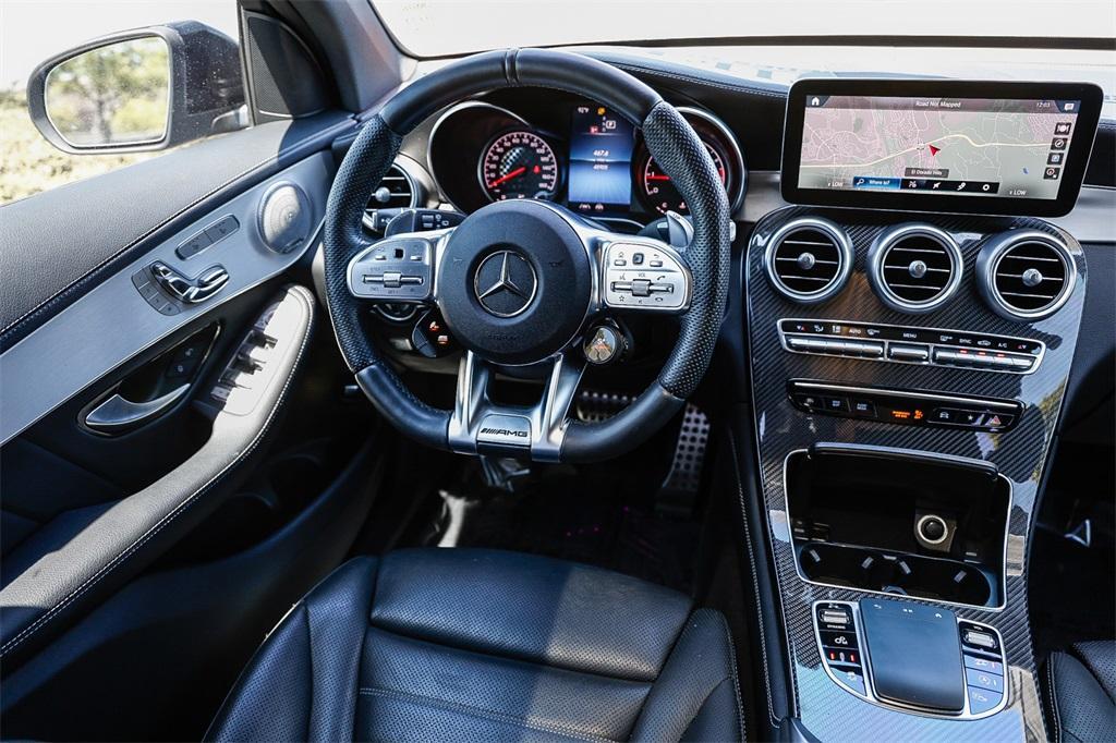 used 2020 Mercedes-Benz AMG GLC 43 car, priced at $38,995