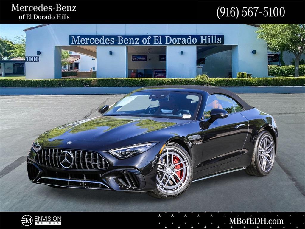 new 2024 Mercedes-Benz AMG SL 55 car, priced at $150,415