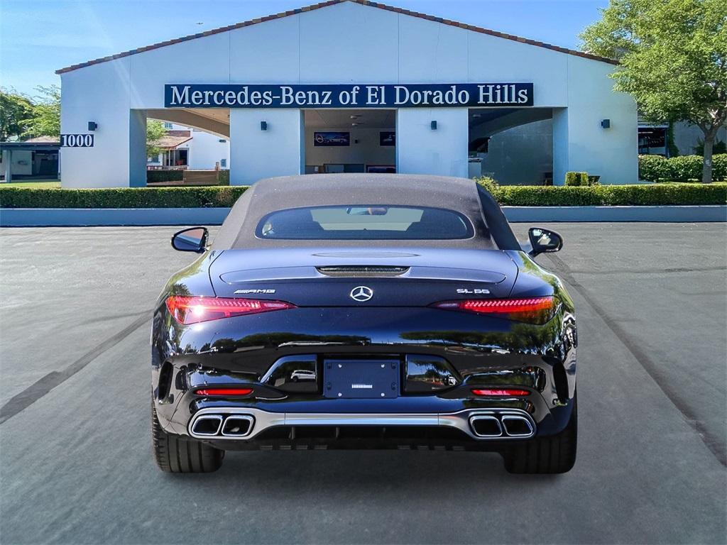 new 2024 Mercedes-Benz AMG SL 55 car, priced at $150,415