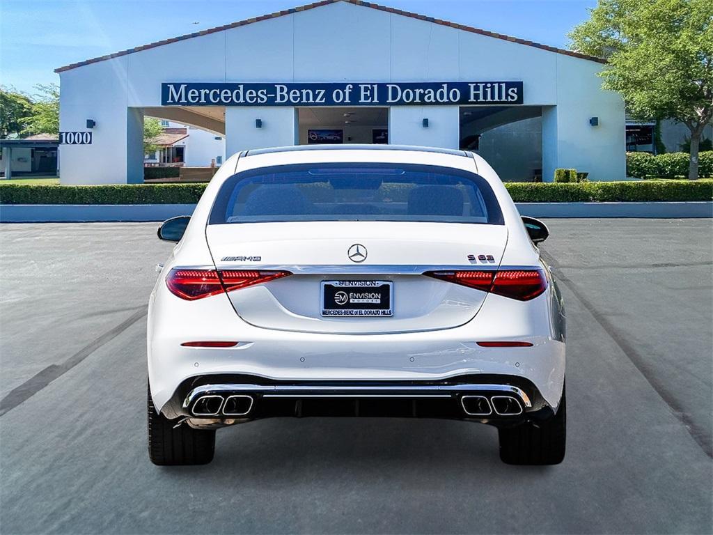 new 2025 Mercedes-Benz AMG S 63 E car, priced at $209,950