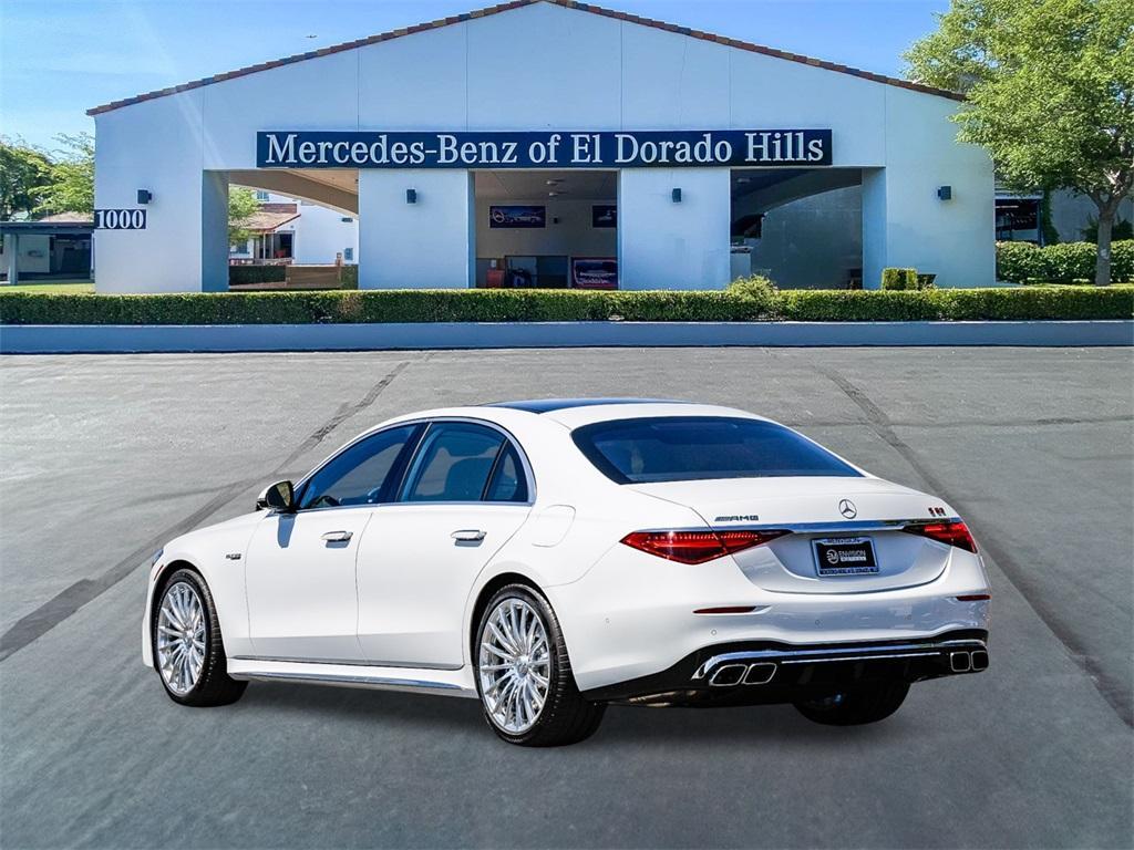 new 2025 Mercedes-Benz AMG S 63 E car, priced at $209,950