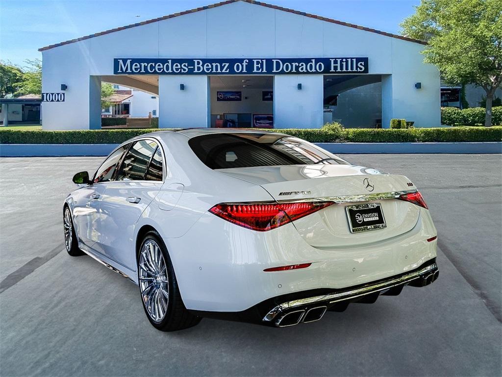 new 2025 Mercedes-Benz AMG S 63 E car, priced at $209,950