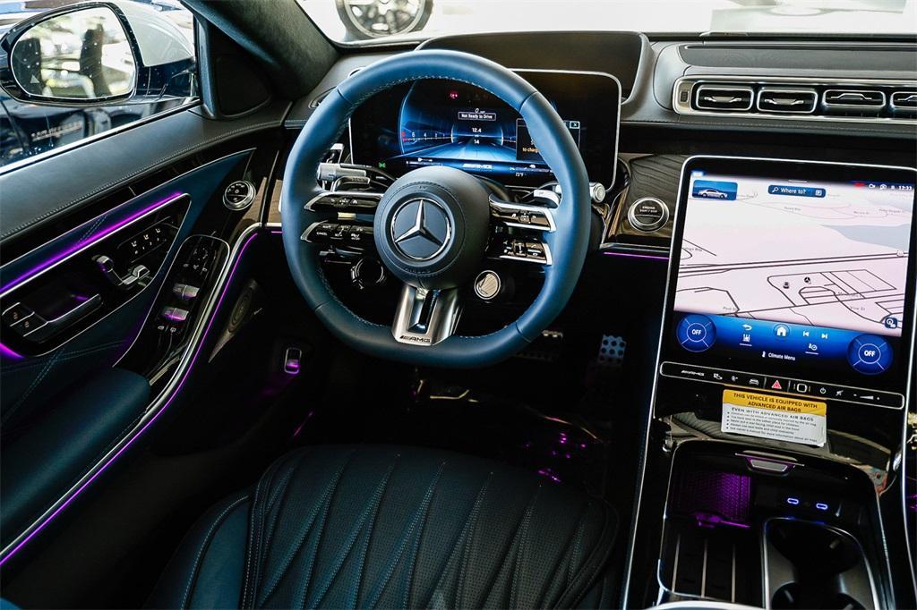 new 2025 Mercedes-Benz AMG S 63 E car, priced at $209,950