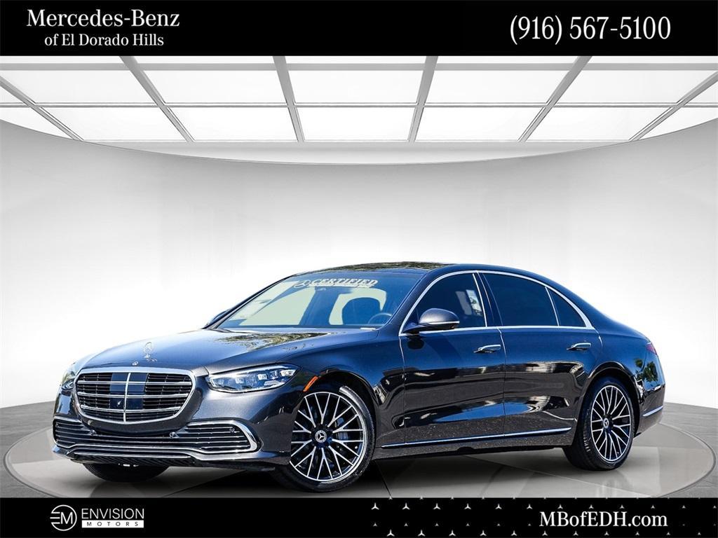 used 2023 Mercedes-Benz S-Class car, priced at $74,026