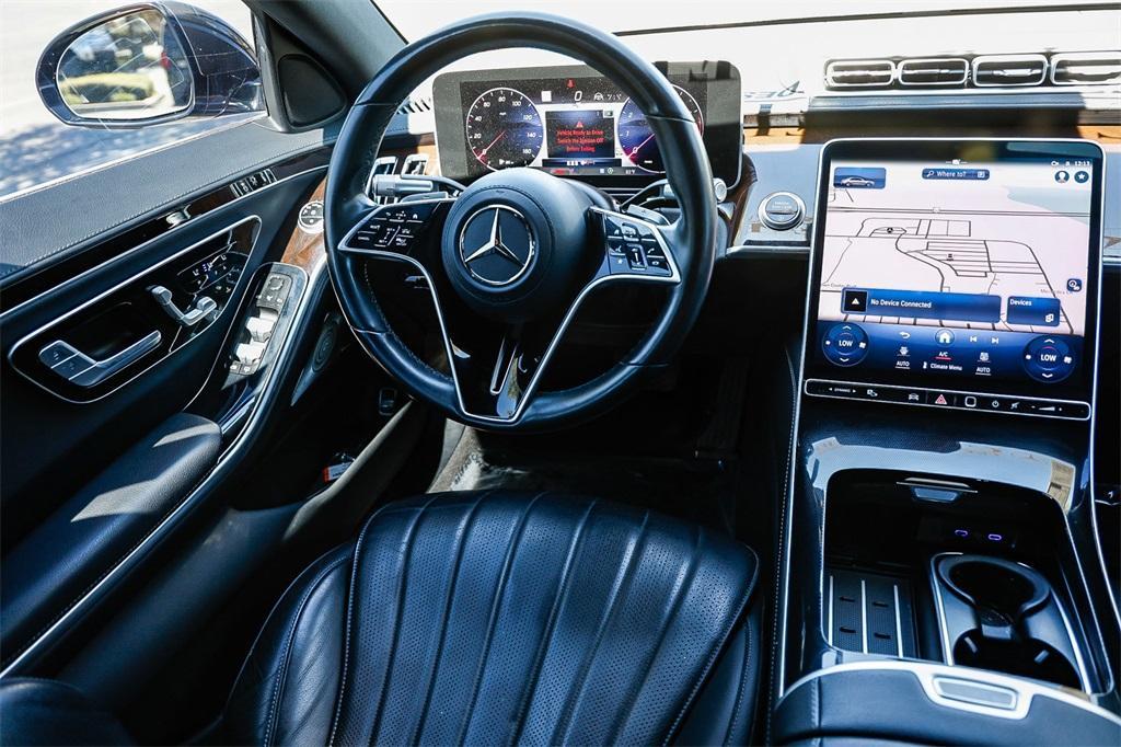 used 2023 Mercedes-Benz S-Class car, priced at $74,026