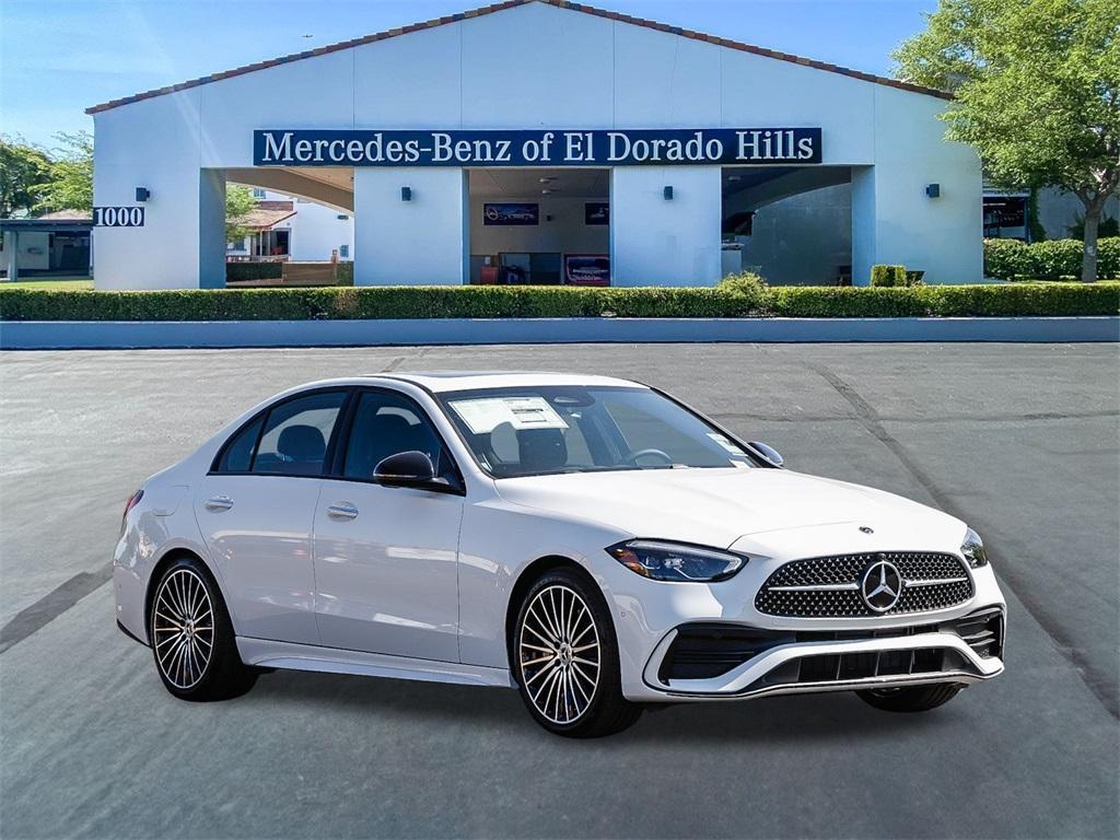new 2025 Mercedes-Benz C-Class car, priced at $57,675