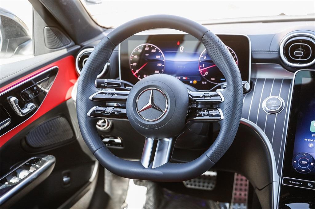 new 2025 Mercedes-Benz C-Class car, priced at $57,675