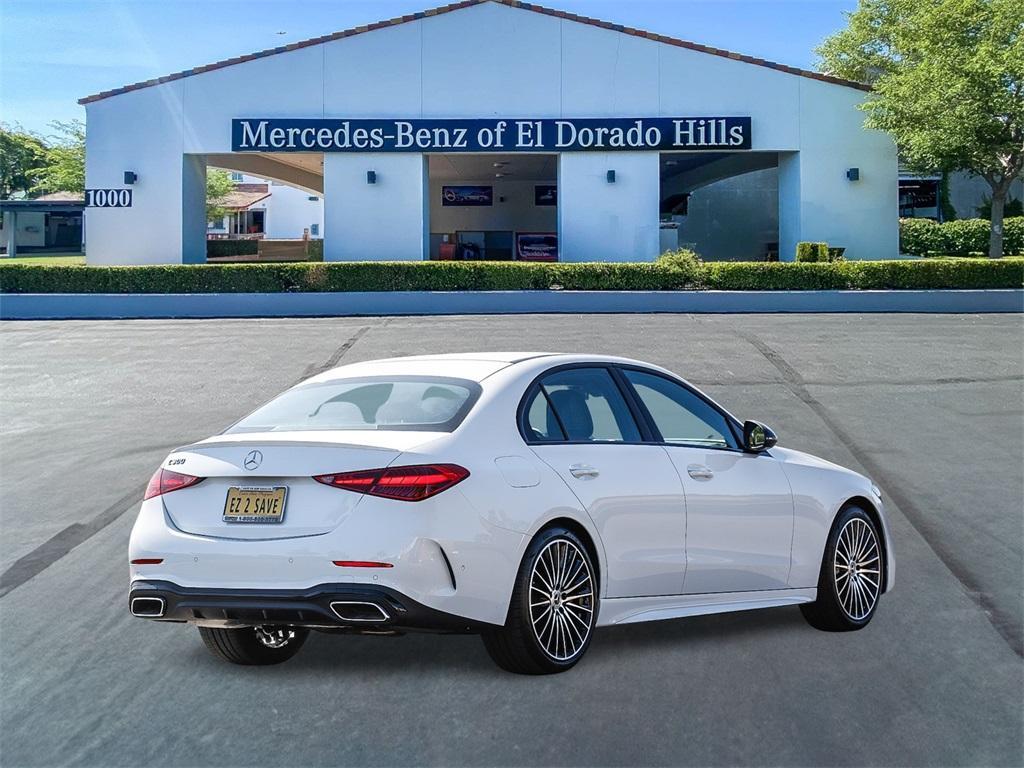 new 2025 Mercedes-Benz C-Class car, priced at $57,675