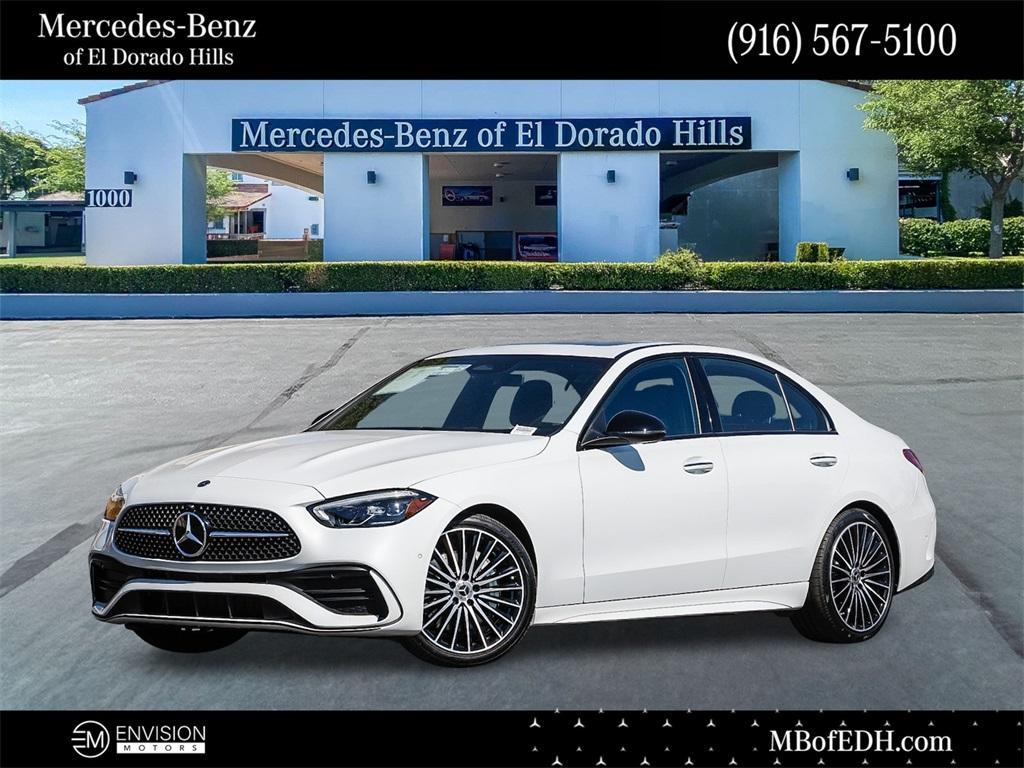 new 2025 Mercedes-Benz C-Class car, priced at $57,675