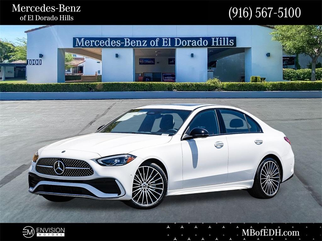 new 2025 Mercedes-Benz C-Class car, priced at $55,725
