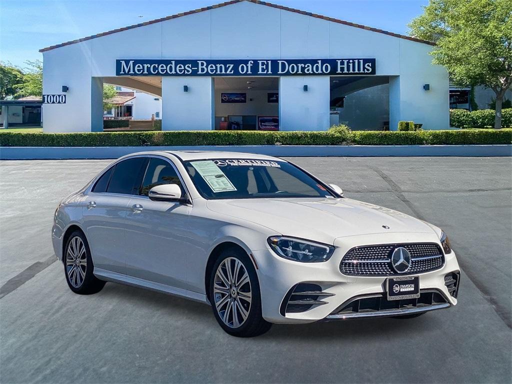 used 2022 Mercedes-Benz E-Class car, priced at $41,923
