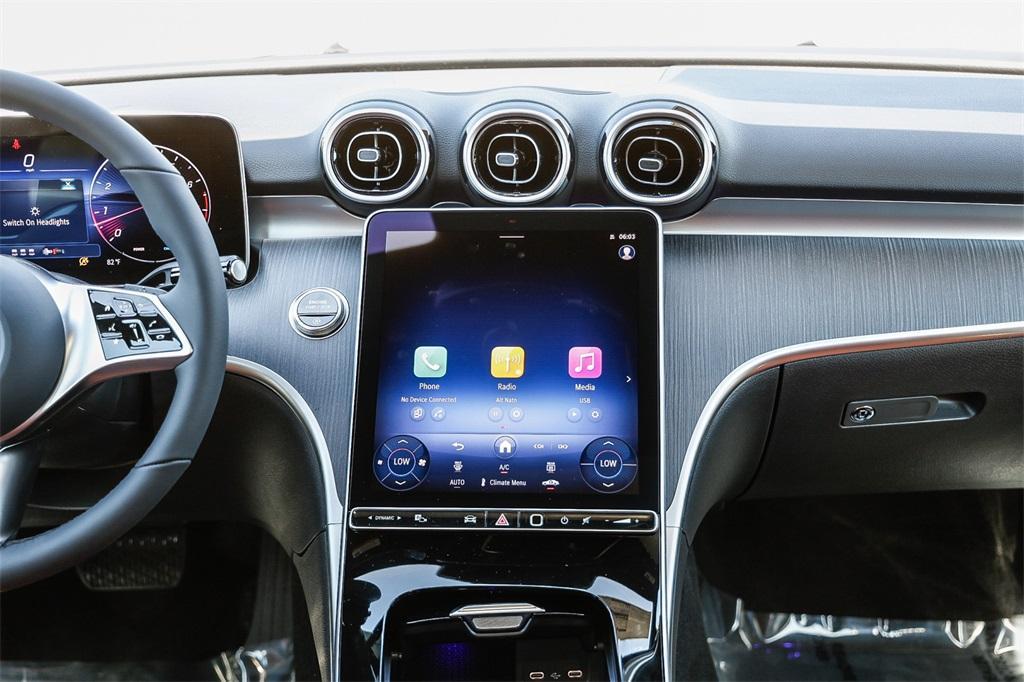 new 2025 Mercedes-Benz C-Class car, priced at $52,885