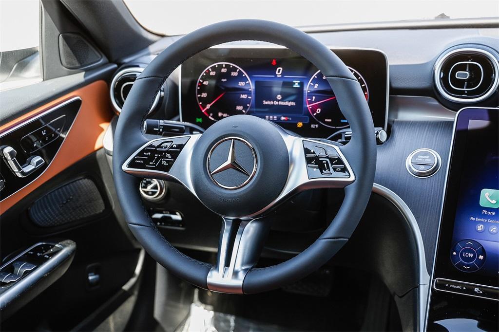 new 2025 Mercedes-Benz C-Class car, priced at $52,885