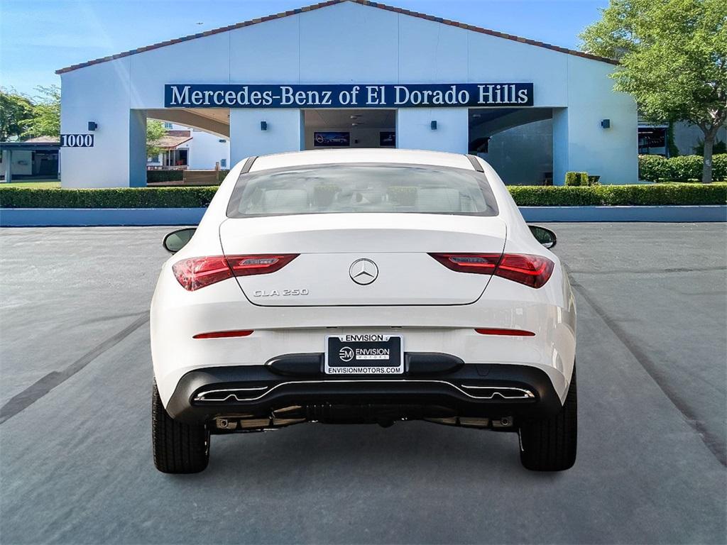 new 2025 Mercedes-Benz CLA 250 car, priced at $43,500