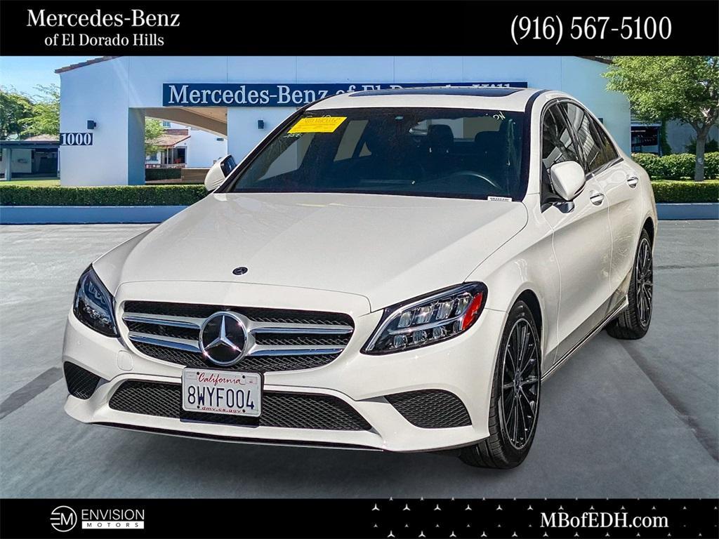 used 2021 Mercedes-Benz C-Class car, priced at $31,910