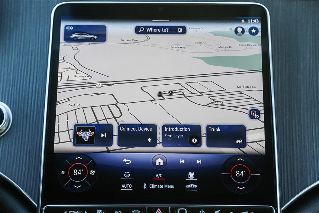 new 2024 Mercedes-Benz EQE 350 car, priced at $91,095