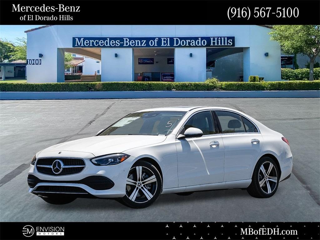 new 2025 Mercedes-Benz C-Class car, priced at $54,260