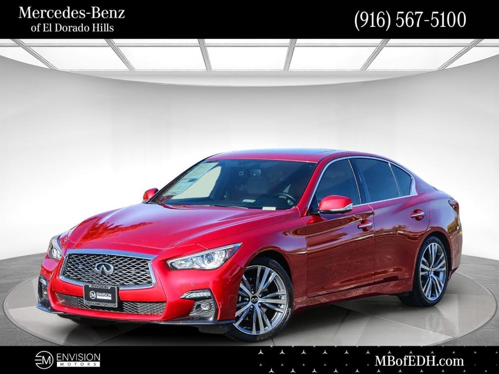 used 2021 INFINITI Q50 car, priced at $25,990