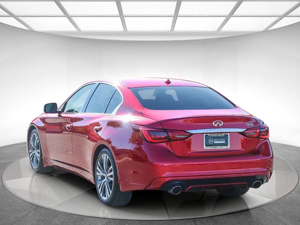 used 2021 INFINITI Q50 car, priced at $25,990