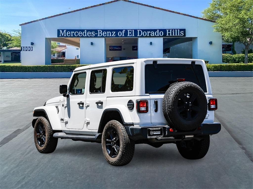 used 2022 Jeep Wrangler Unlimited car, priced at $38,492