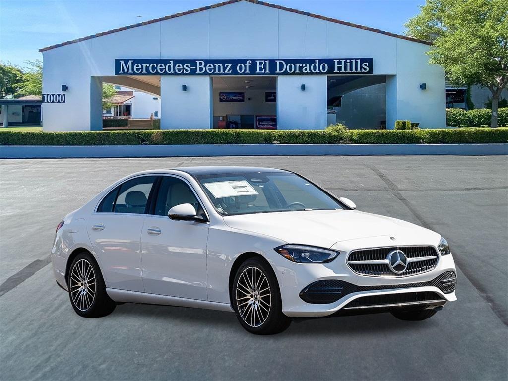 new 2025 Mercedes-Benz C-Class car, priced at $54,325