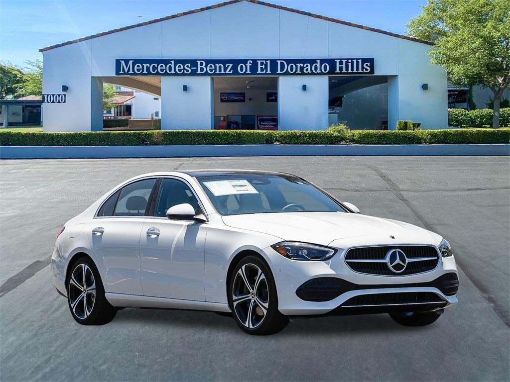 new 2025 Mercedes-Benz C-Class car, priced at $54,955
