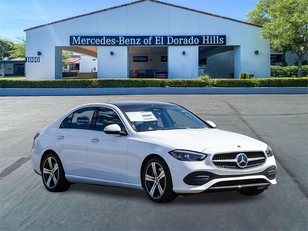 new 2025 Mercedes-Benz C-Class car, priced at $52,885