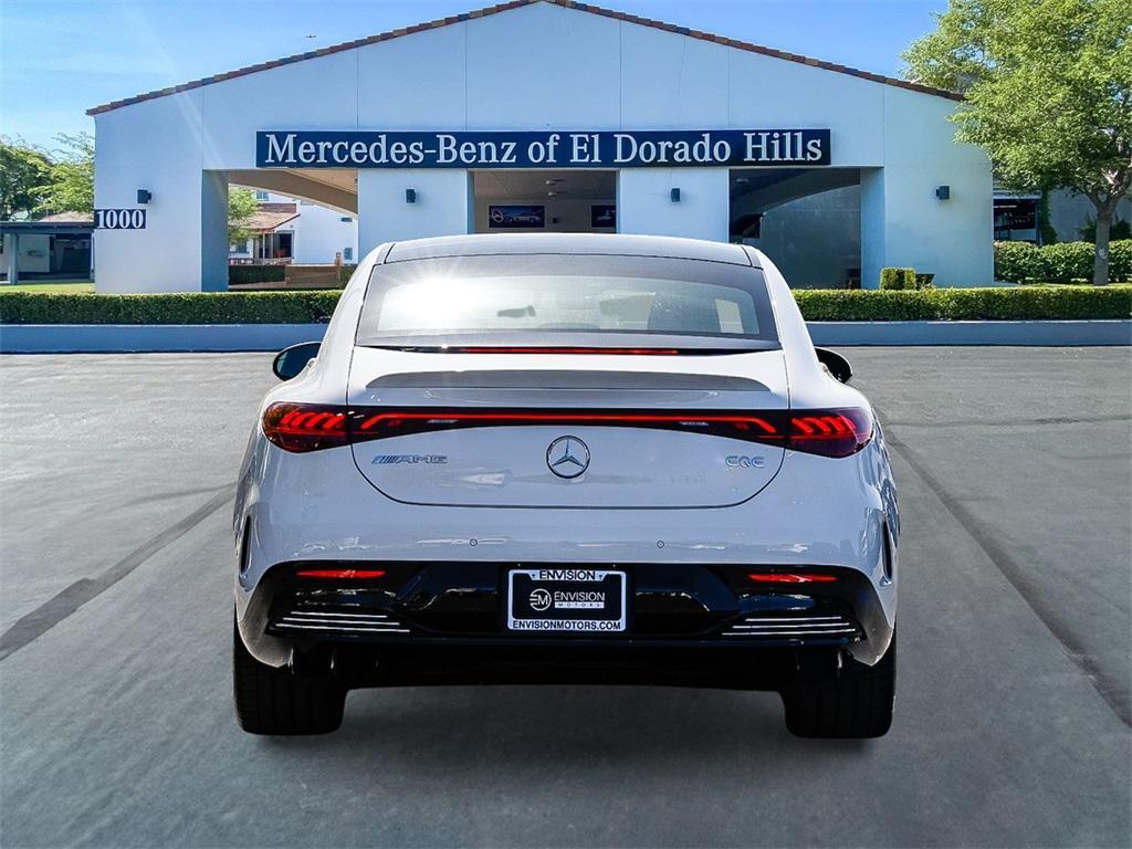 new 2025 Mercedes-Benz AMG EQE car, priced at $114,035