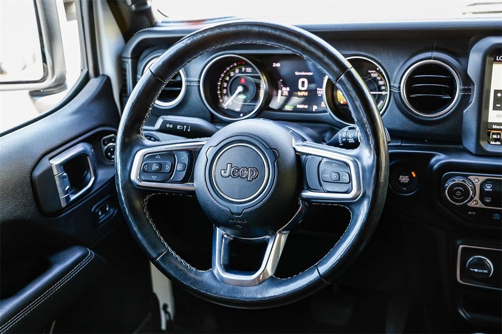 used 2022 Jeep Wrangler Unlimited 4xe car, priced at $36,995