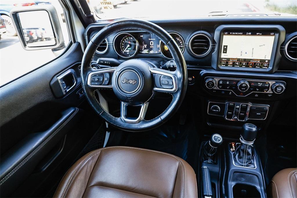 used 2022 Jeep Wrangler Unlimited 4xe car, priced at $36,995