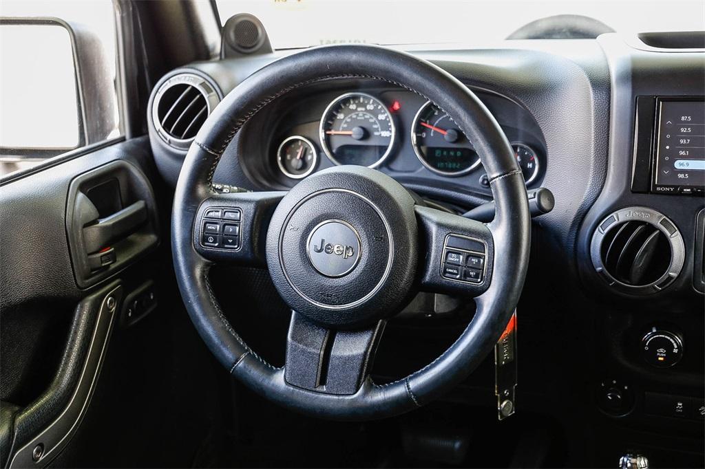 used 2014 Jeep Wrangler Unlimited car, priced at $17,923