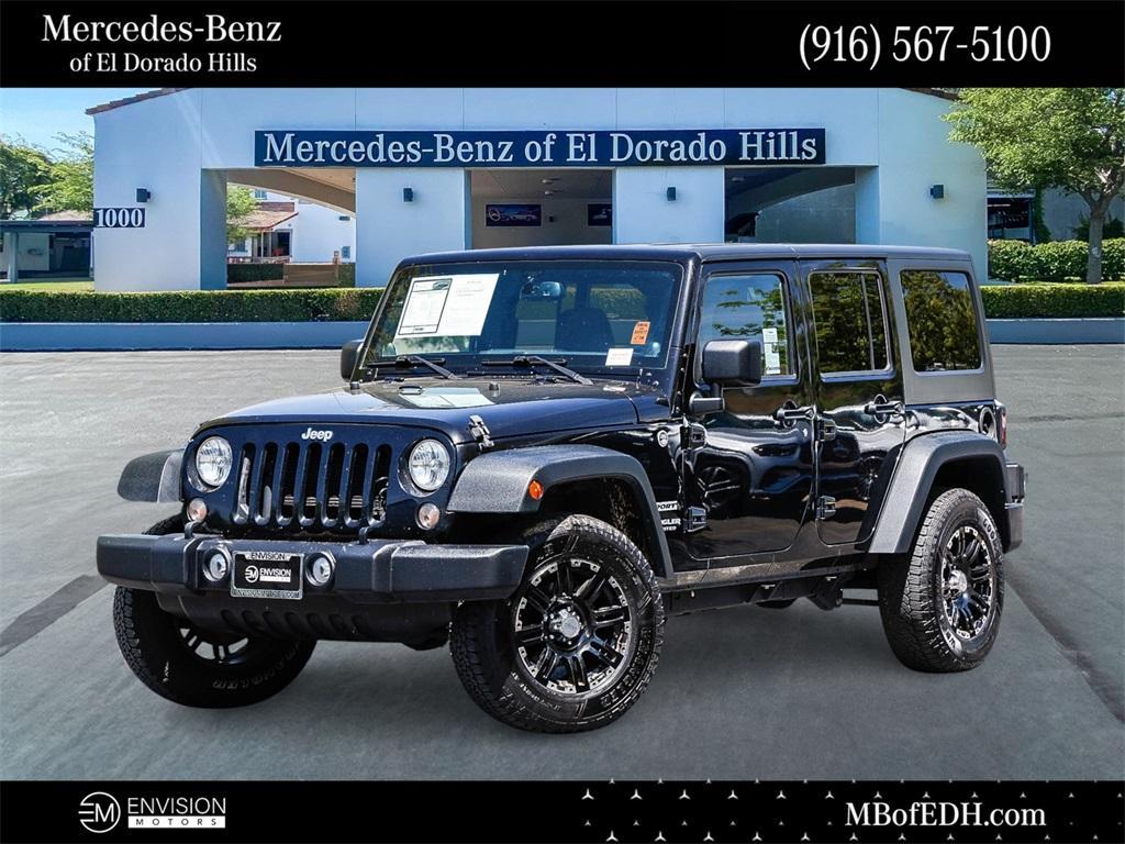 used 2014 Jeep Wrangler Unlimited car, priced at $17,923