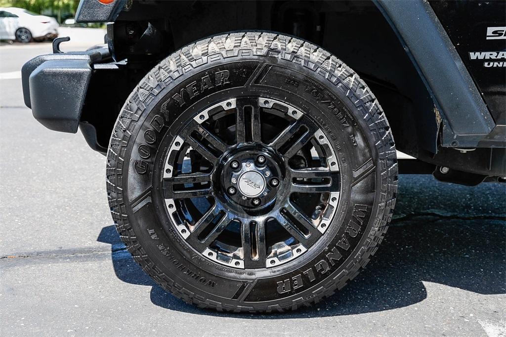 used 2014 Jeep Wrangler Unlimited car, priced at $17,923