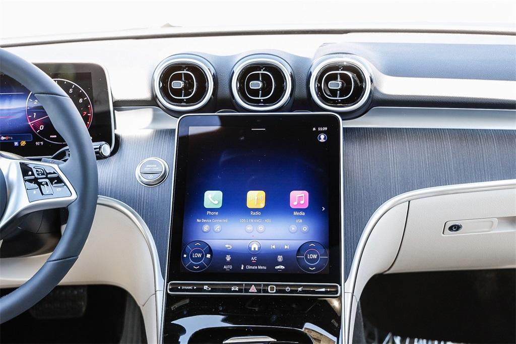 new 2025 Mercedes-Benz C-Class car, priced at $53,055