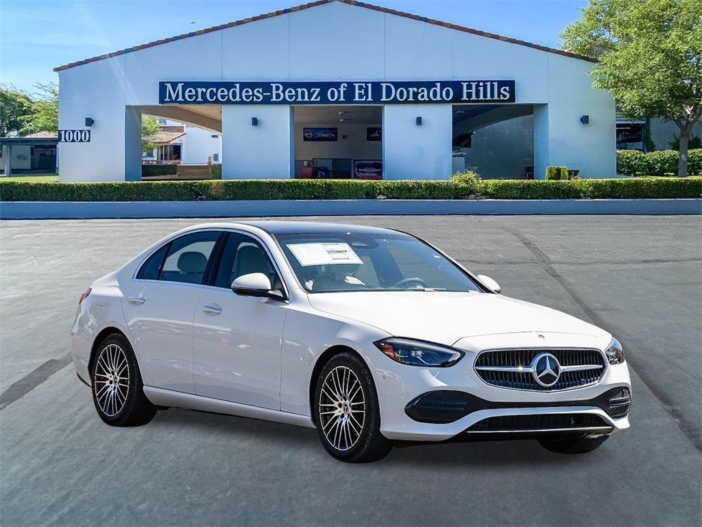 new 2025 Mercedes-Benz C-Class car, priced at $53,055