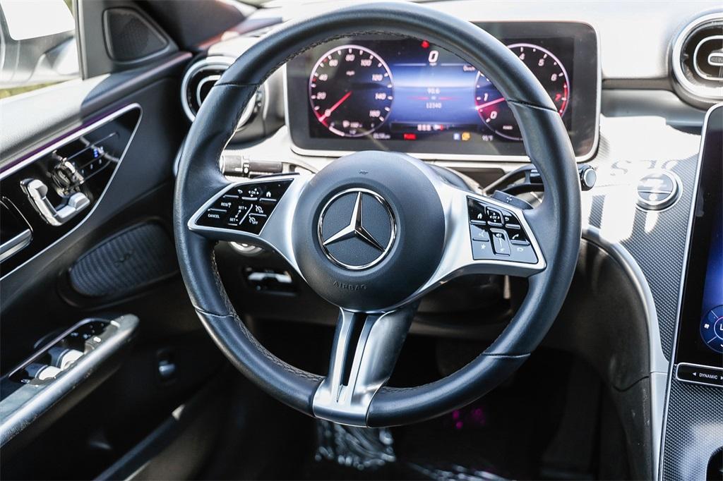 used 2024 Mercedes-Benz C-Class car, priced at $37,990