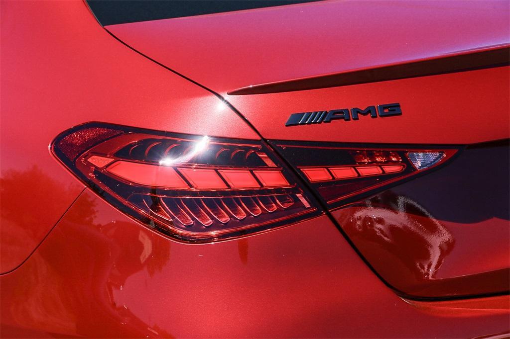 new 2024 Mercedes-Benz AMG C 43 car, priced at $77,720
