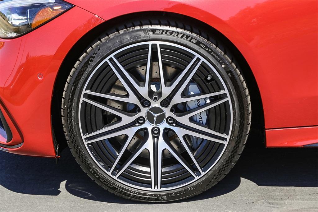 new 2024 Mercedes-Benz AMG C 43 car, priced at $77,720