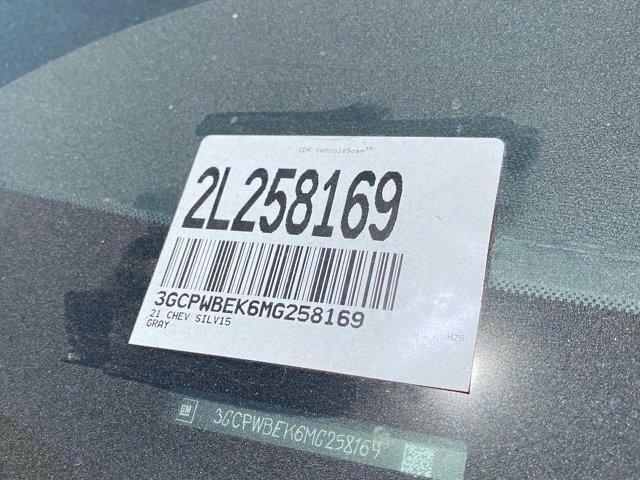 used 2021 Chevrolet Silverado 1500 car, priced at $23,988