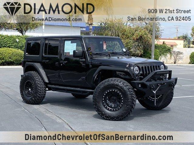 used 2017 Jeep Wrangler Unlimited car, priced at $28,987