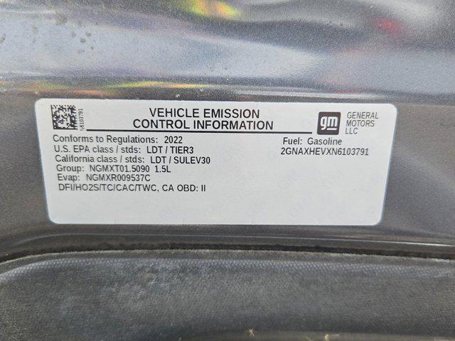 used 2022 Chevrolet Equinox car, priced at $17,988