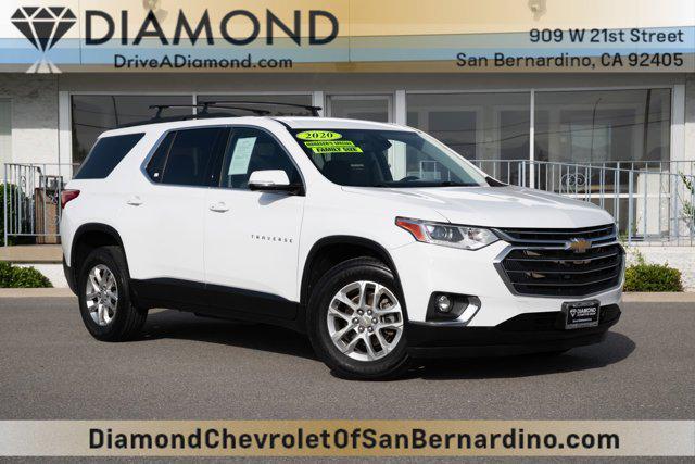 used 2020 Chevrolet Traverse car, priced at $25,999
