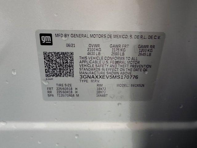 used 2021 Chevrolet Equinox car, priced at $22,185