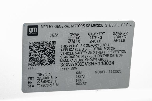 used 2022 Chevrolet Equinox car, priced at $18,888
