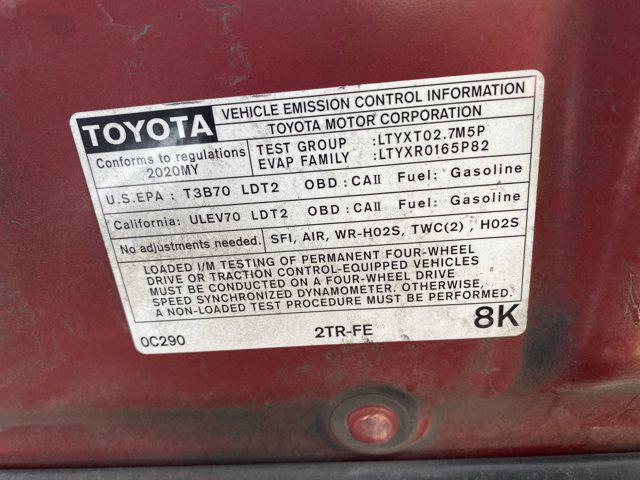 used 2020 Toyota Tacoma car, priced at $21,388