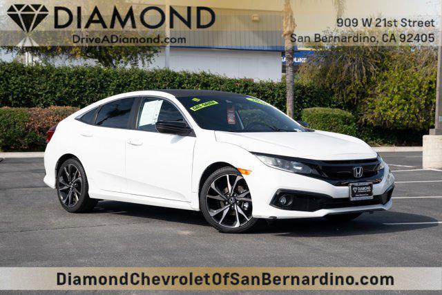 used 2020 Honda Civic car, priced at $19,389