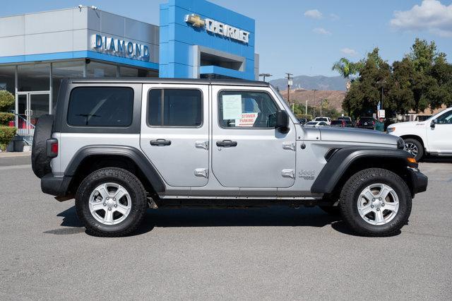 used 2020 Jeep Wrangler Unlimited car, priced at $26,488